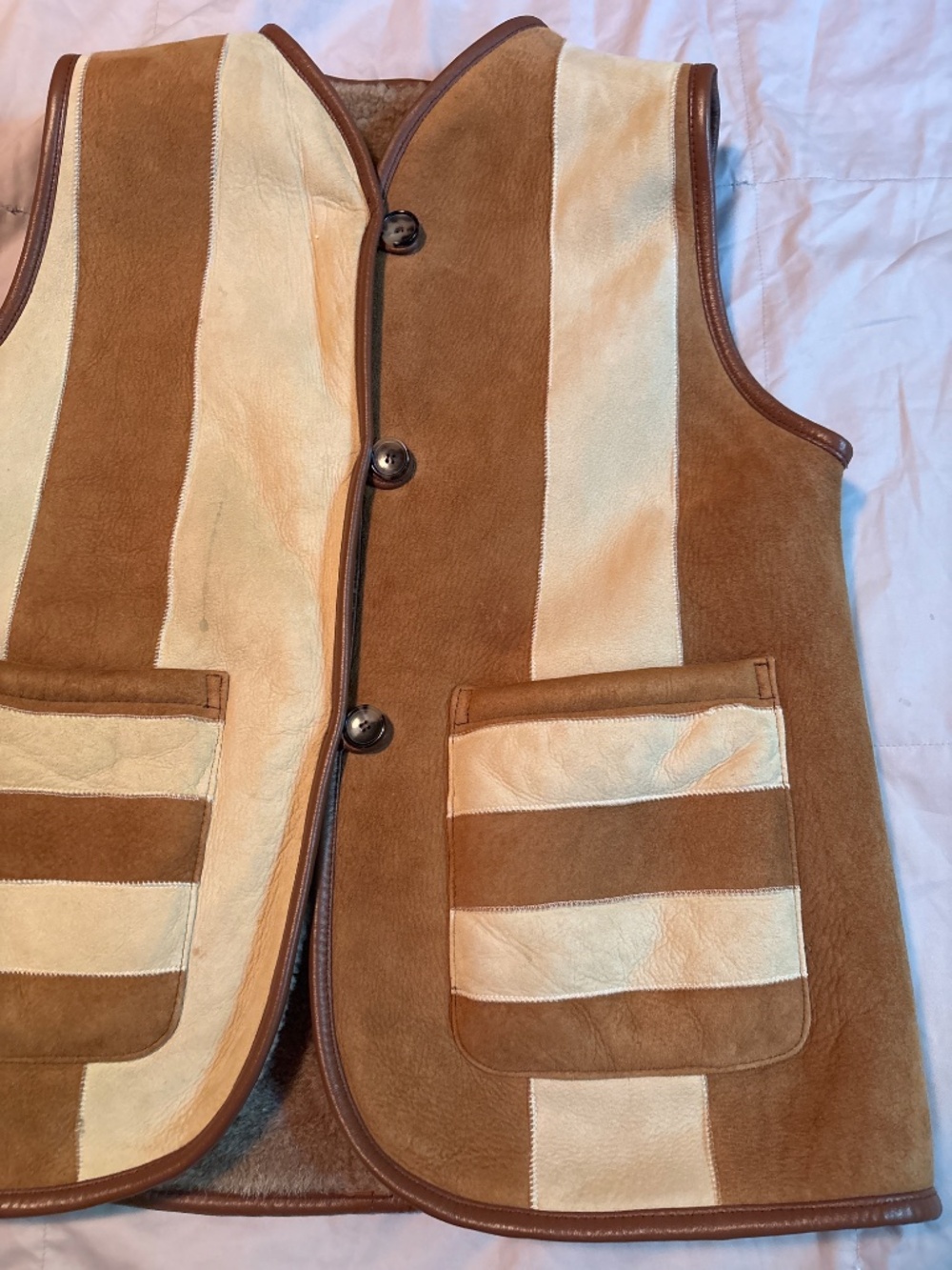 Cawley Studio Reversible Shearling Vest - Picture 14 of 17